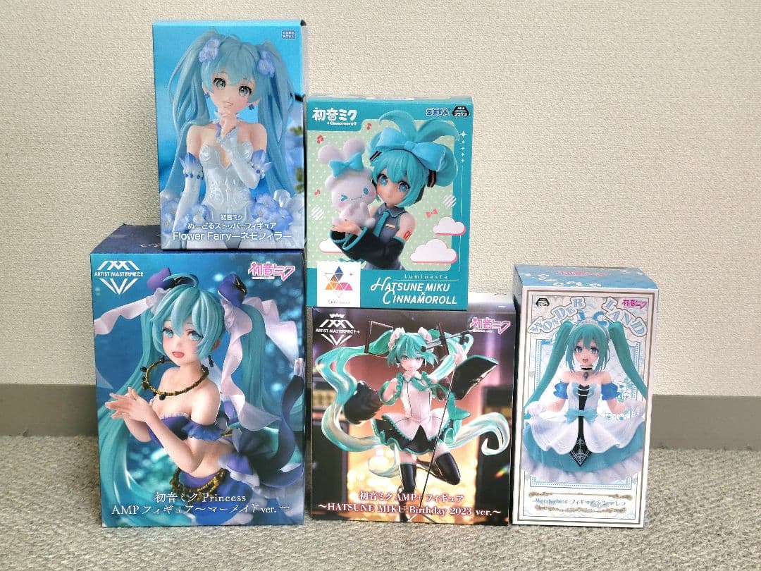 初音ミクフィギュアまとめ売り