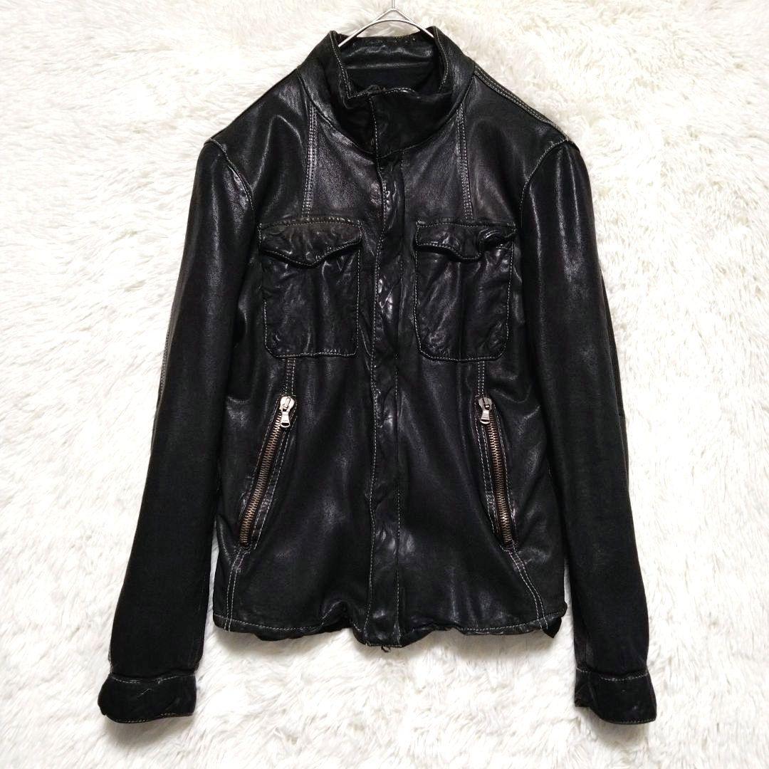 イタリア製　羊革　タトラス　TATRAS　LAT40.8　レザー　ジャケット TATRAS Lat40.8 レザージャケット イタリア製 羊革 タトラス TATRAS