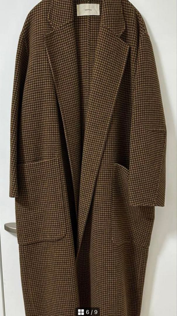 TODAYFUL Over Check Coat 36