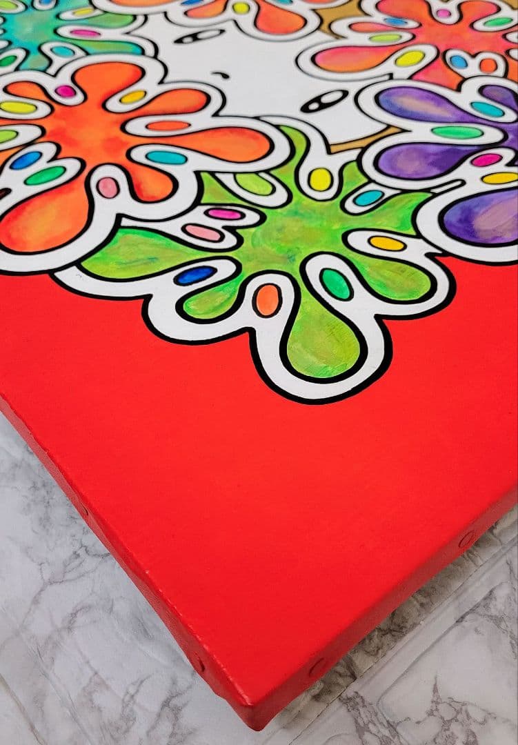 ☆鈴木哲也☆F10(530×455mm)アクリル原画1点物☆送料無料#