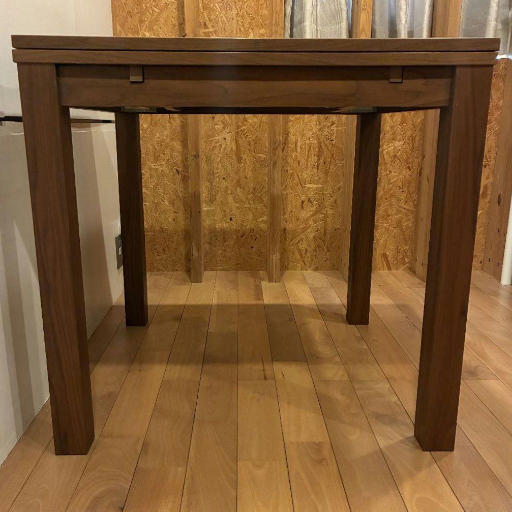 【首都圏一部送料無料】unico VIVO 伸縮式 ダイニングテーブル