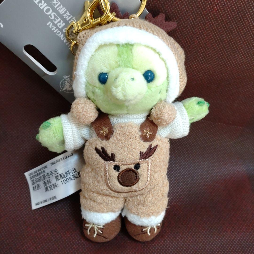 2022年 上海ディズニー クリスマス オルメル ぬいぐるみキーチェーン