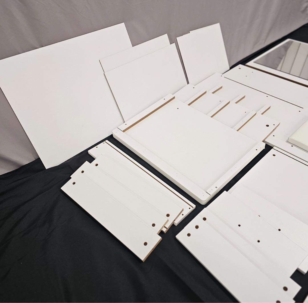 化粧台 ドレッサー 鏡台 一人暮らし 収納 省スペース 清潔感 おしゃれ