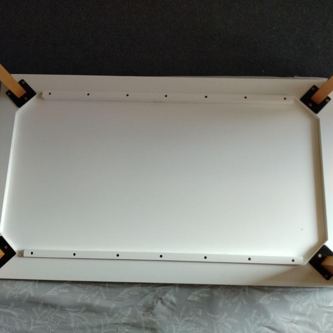 大川家具　木製テーブルと椅子4脚セット