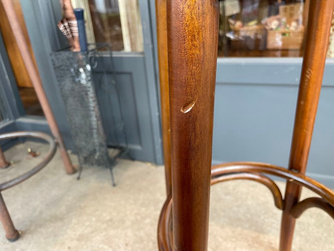 2B7109【曲木】スツール ハイスツール カウンターチェア アンティーク