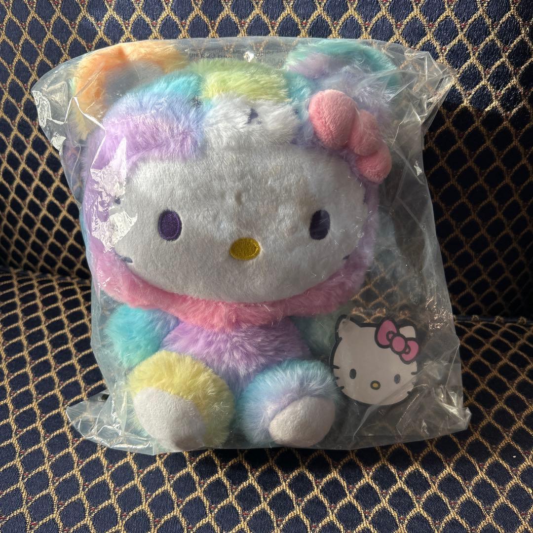 ハローキティレインボーシャーベットテディベアBTSジョングク