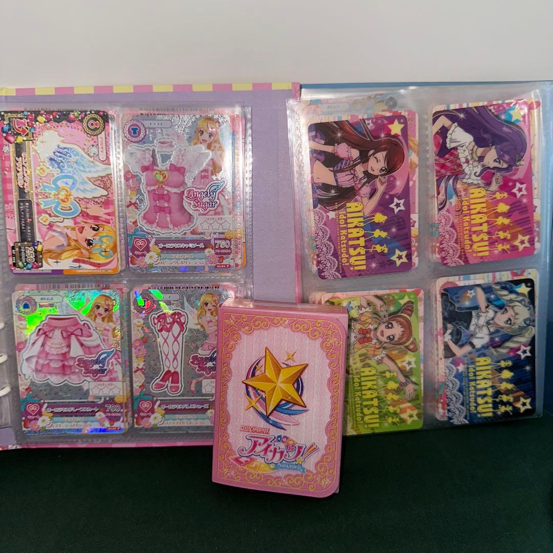 最終値下げ アイカツカード 初代 250枚 アルバム とケース付き バラ