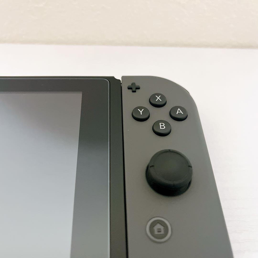 【美品】Nintendo Switch グレー 本体 ケース付き