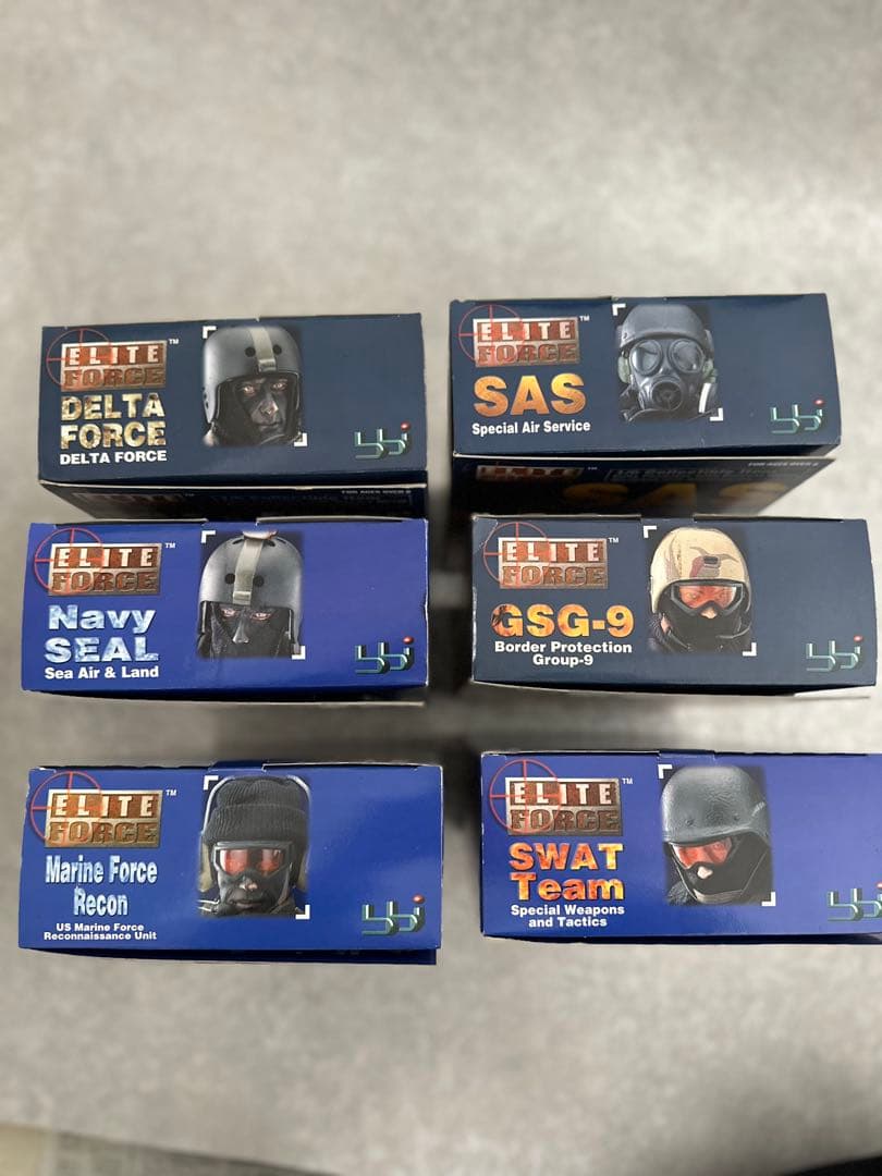 ELITE FORCE エリートフォース 6体セット オマケ付き