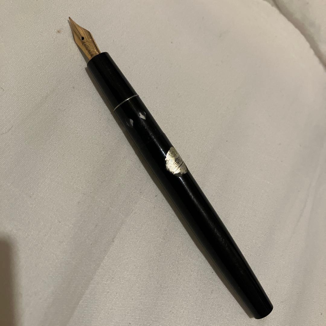 14金 万年筆 モンブラン モンテローザ ヴィンテージ シルバーフレックス