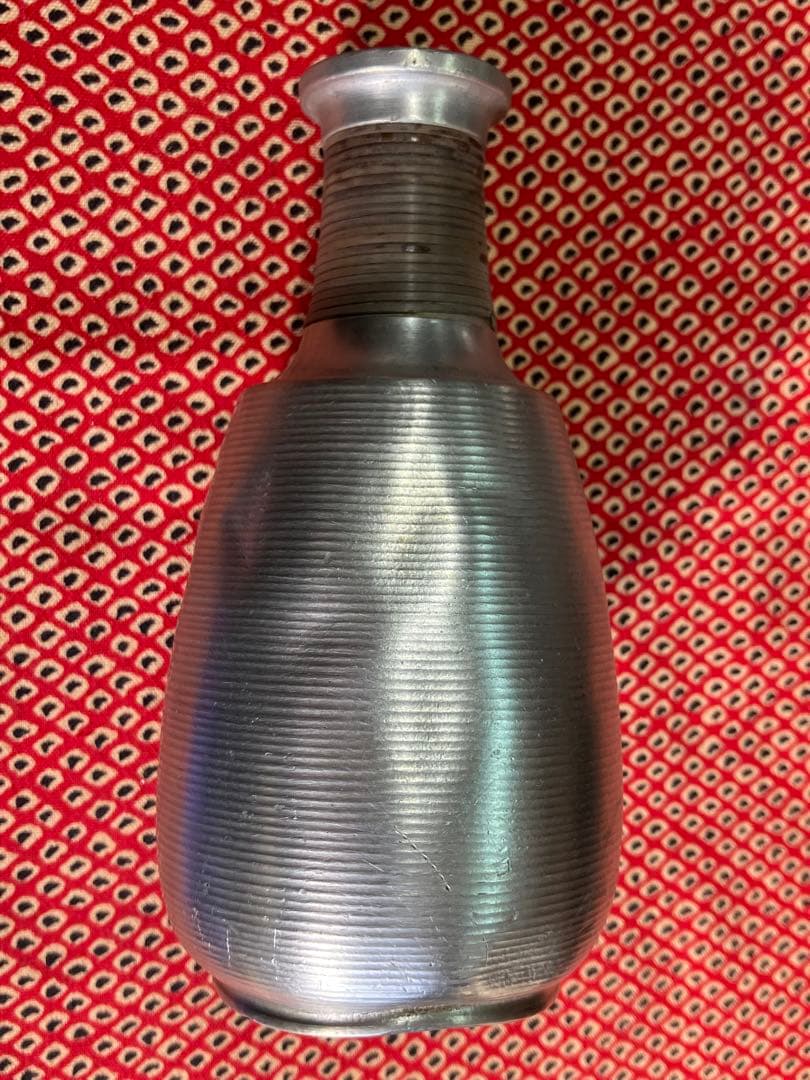 錫などの徳利・酒燗器・一輪挿し　まとめて5点