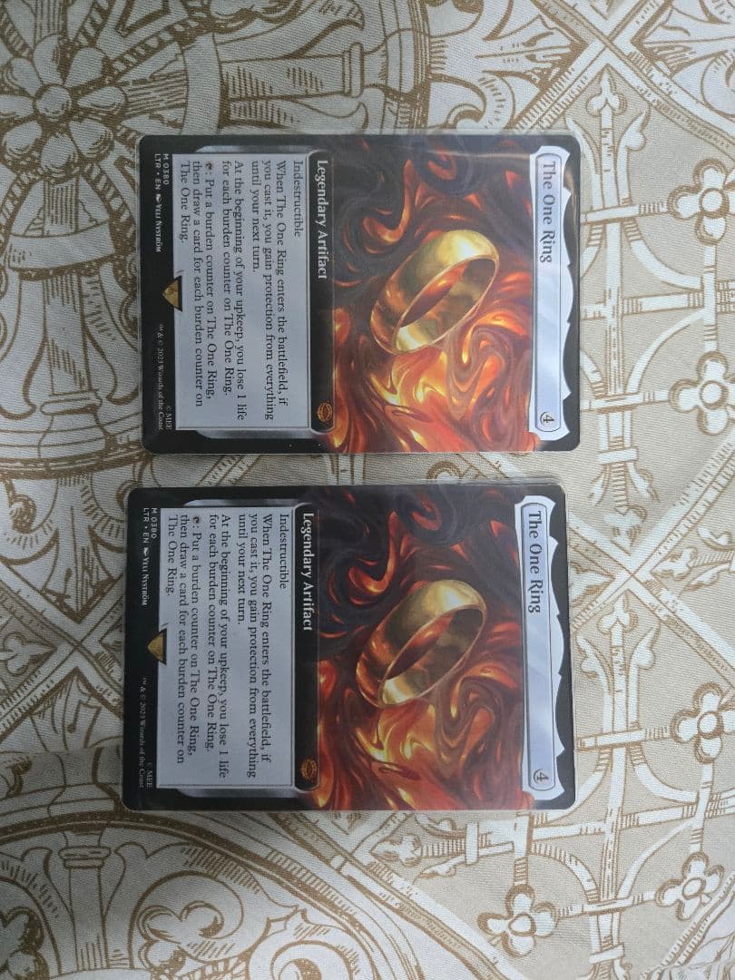 一つの指輪⁄The One MTG 一つの指輪/The One Ring 英語 拡張アート