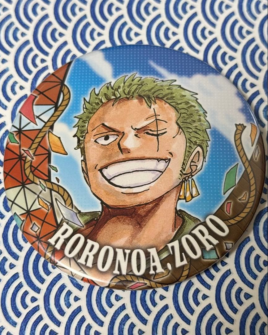 ONE PIECE 東京ワンピースタワー コレクション缶バッジ ゾロ