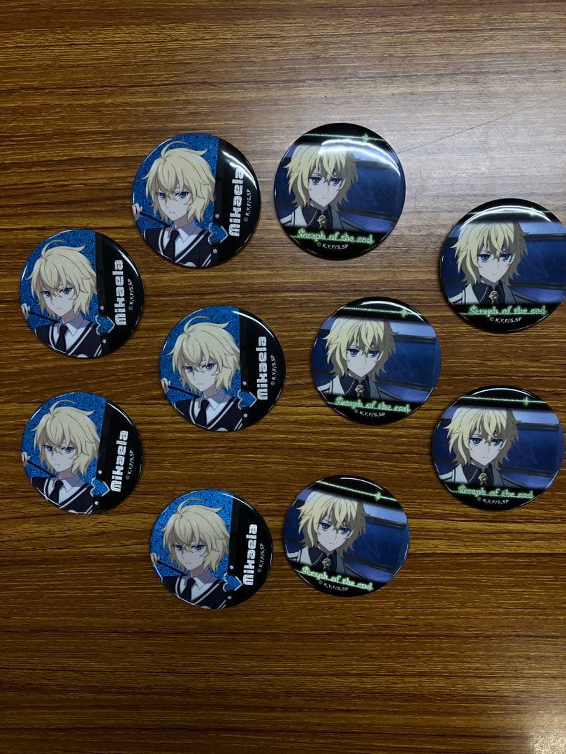 終わりのセラフ ミカエラ 缶バッジ 10枚セット