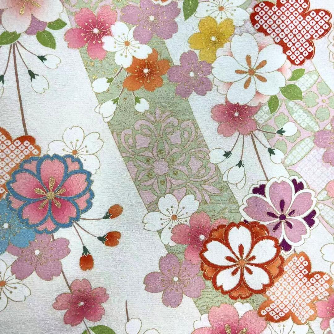 ≪早い者勝ち≫【美品】 振袖 正絹 古典柄 成人式 単品 抹茶色