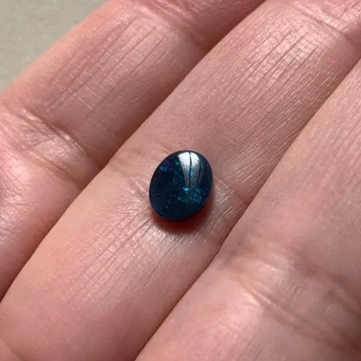 夜空みたいな0.75ctブラックオパール/ライトニングリッジ