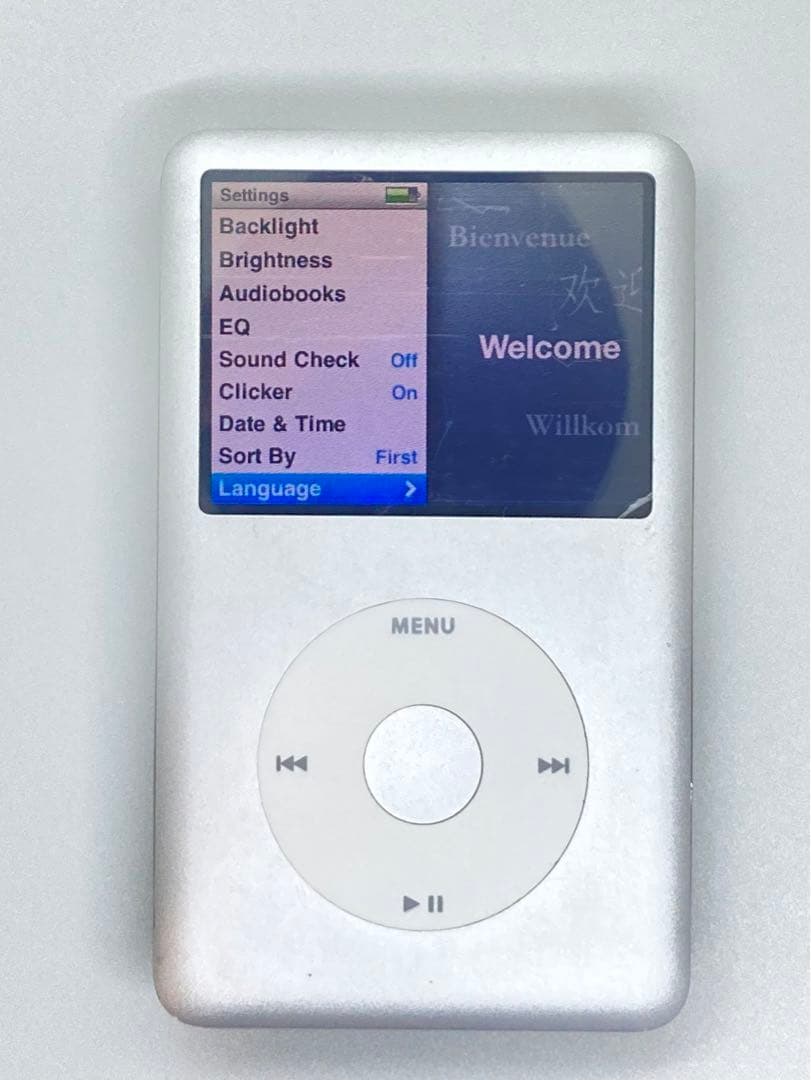 値下‼️】iPod 120GB シルバー