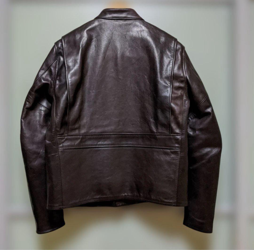 美品 FILL THE BILL ホースレザーライダースジャケット
