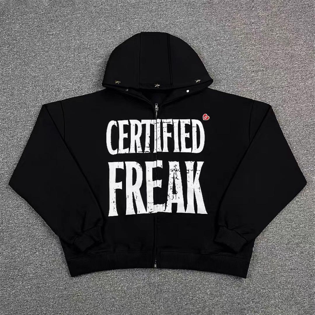 Grailz 24fw FREAKダブルジップパーカー M