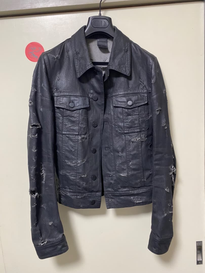 定価60万円】 FENDI レザーライダース コレクションモデル 48