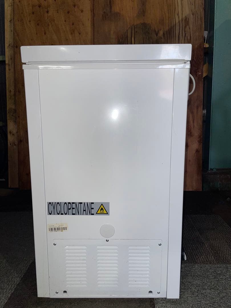 2022年製 アイリスオーヤマ 冷凍庫 142L ICSD-14A-W ①