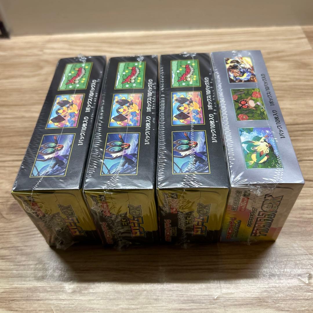 ポケモンカード　メガドリームex テラスタルフェス　4BOX