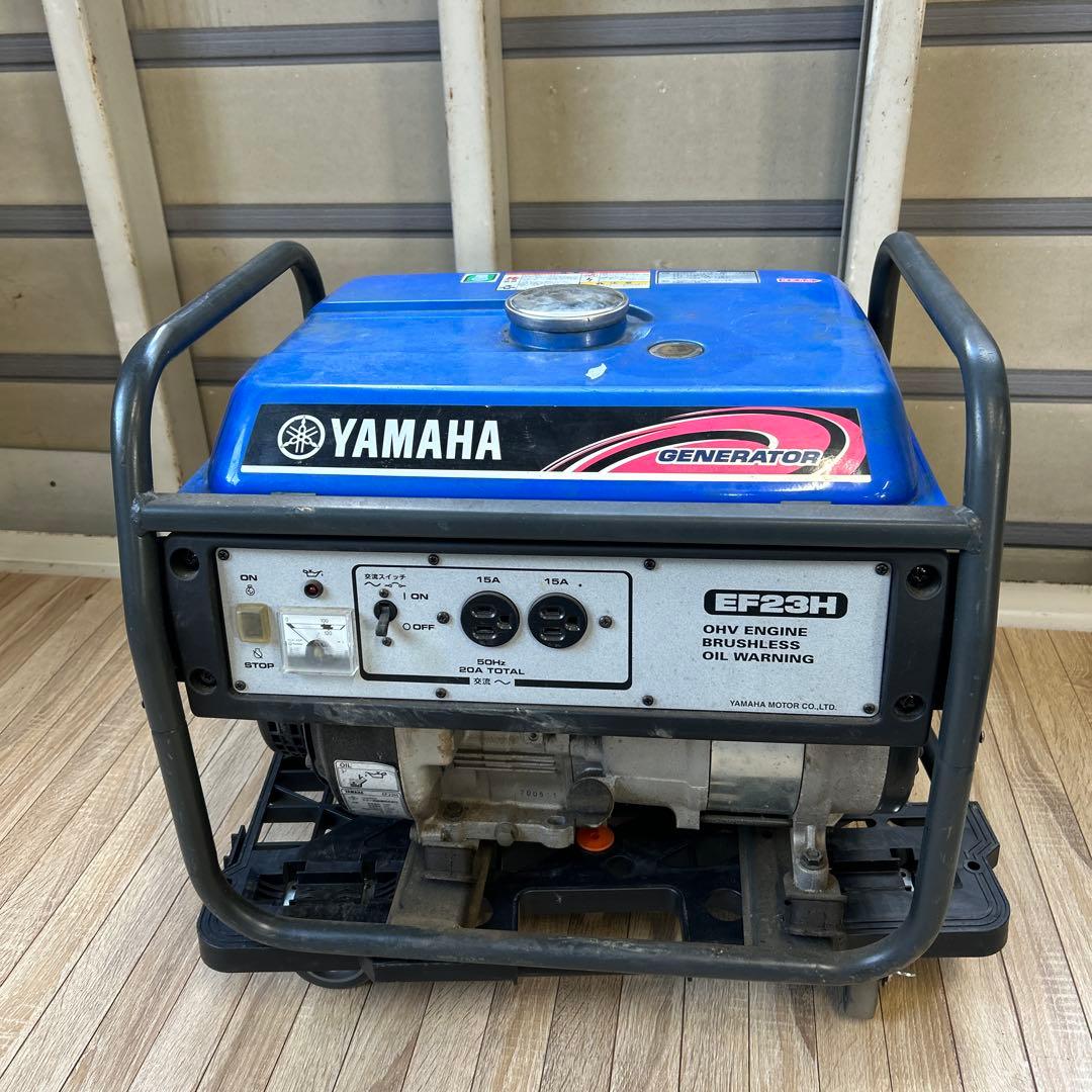③【直接お引き取り限定】】ヤマハ発電機EF23Hジャンク品扱い｜ヤマハ