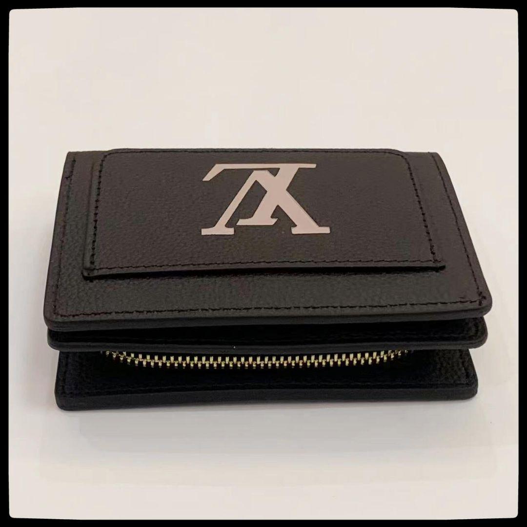 【箱付き】 二つ折り財布 ブラック