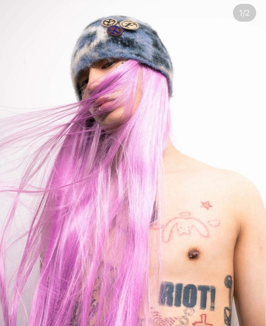 FAF(Fake As Flowers)Beanie/ビーニー/ニット帽