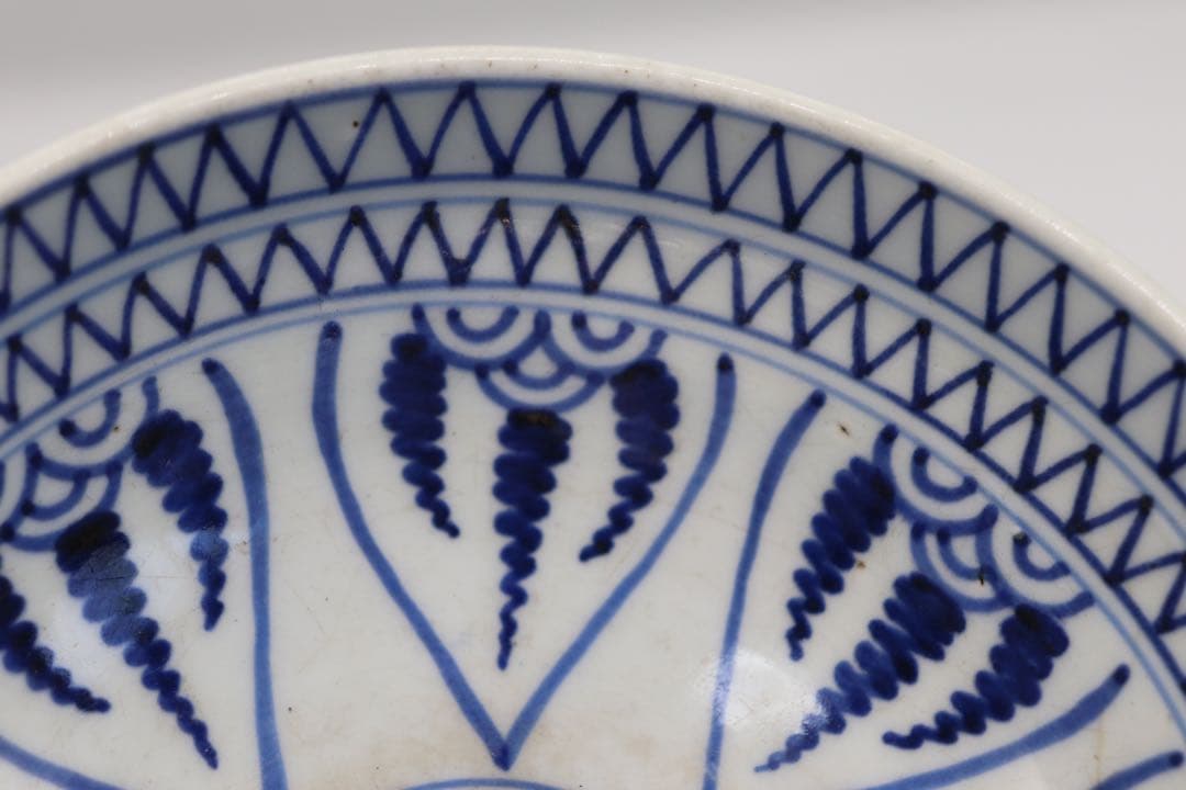 染付南京式碗 古染 アンティーク 送料込み1220 美術品・アンティーク