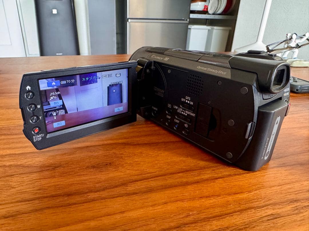 SONY Handycam HDR-XR520V ワイコン付き