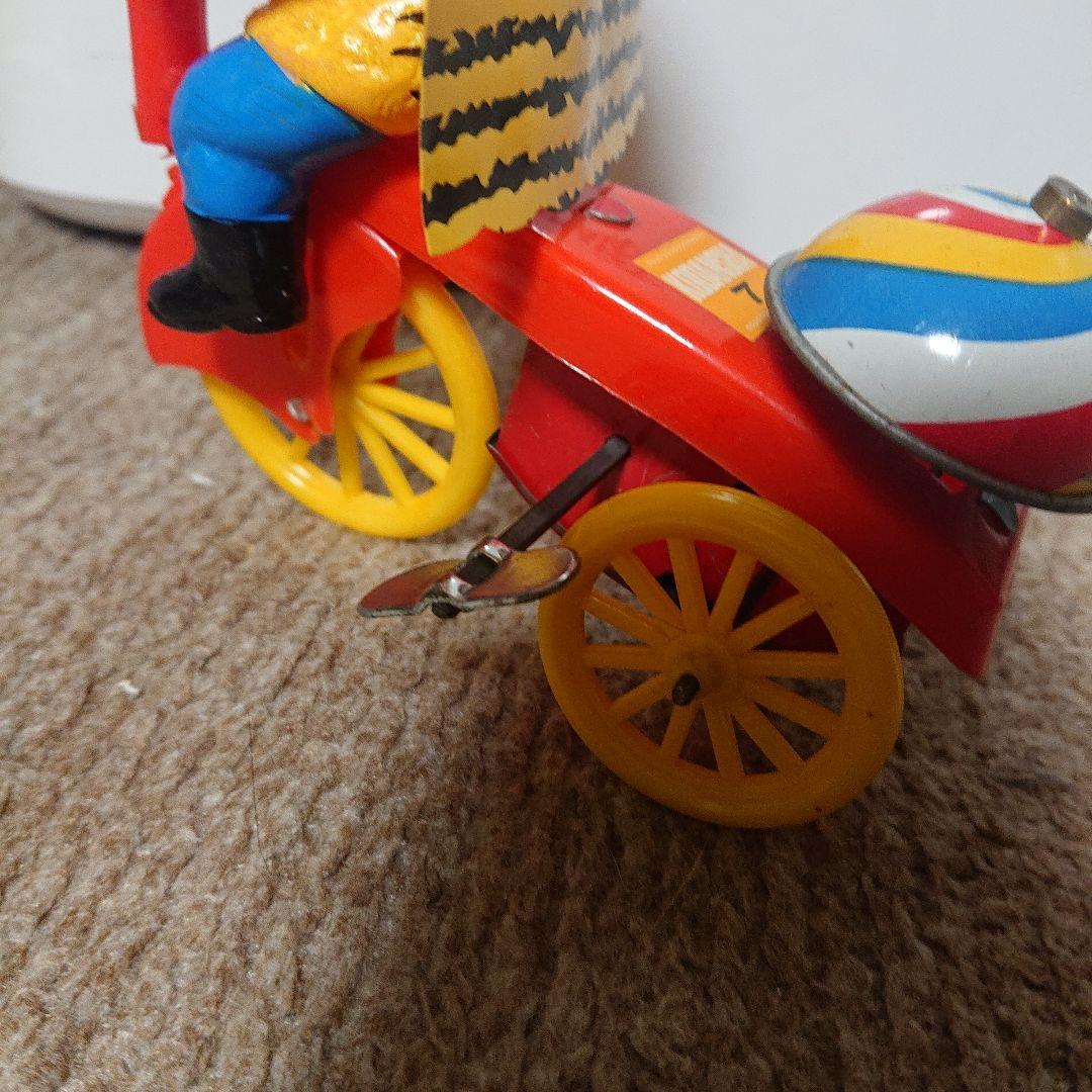 タイガーマスク ブリキ 三輪車 - メルカリ