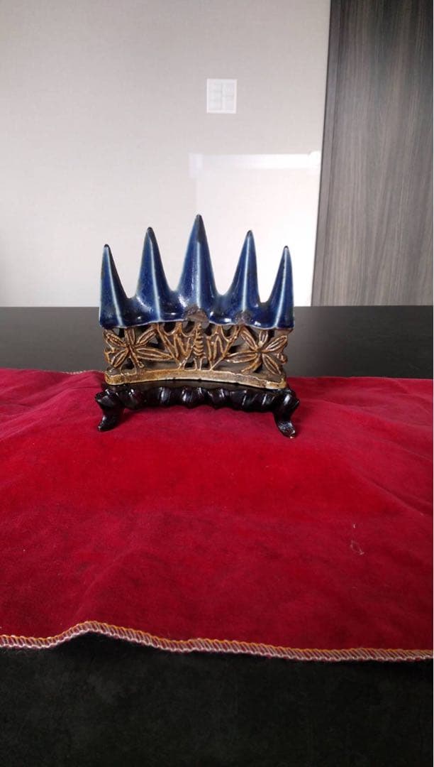 筆架 清朝 文房置物 中国美術 唐物 文房四宝 水滴 書道具