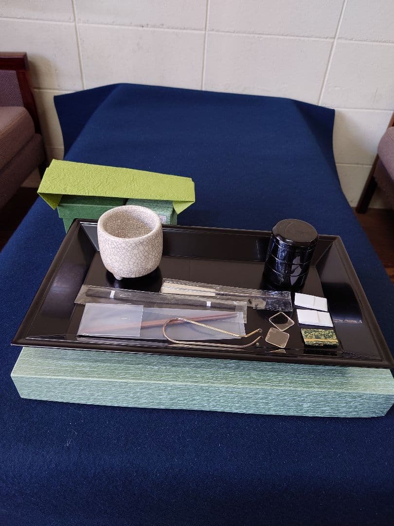 茶道具 山下泰園作 蔦蒔絵 香合 共箱 V 4004 蒔絵茶箱揃 橋本春路