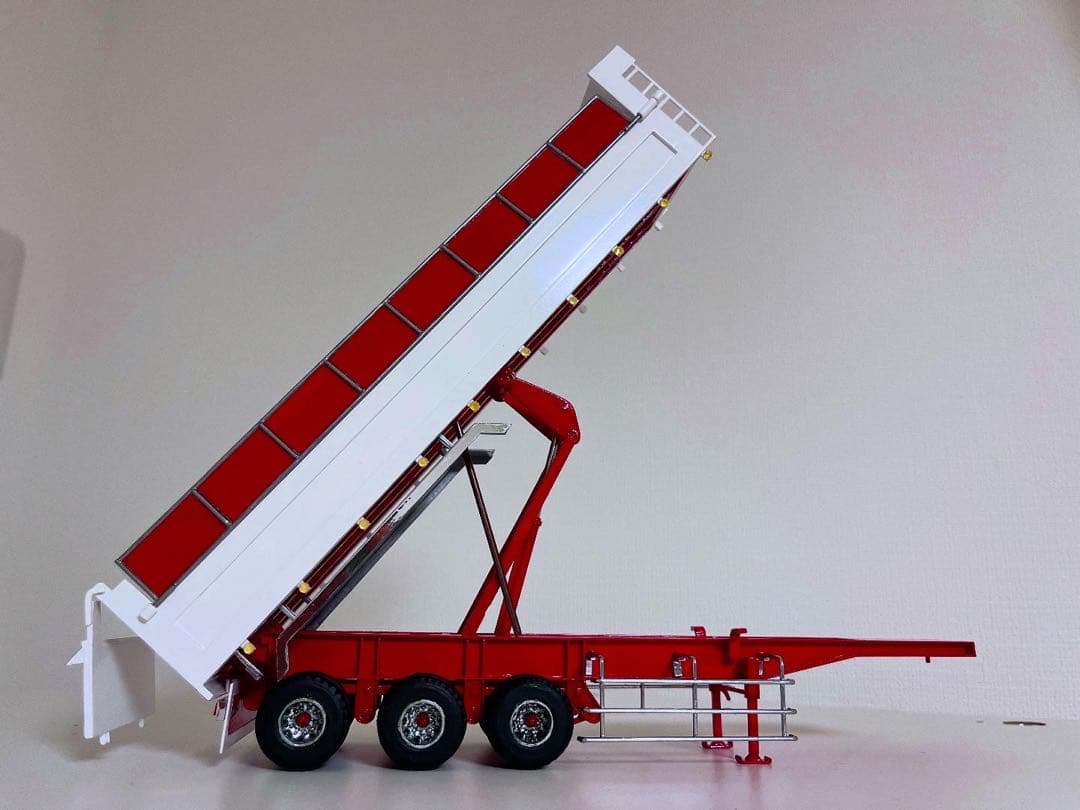 1/50 3軸 トレーラー ダンプ ケンクラフト 日野 プロフィア 用 建機