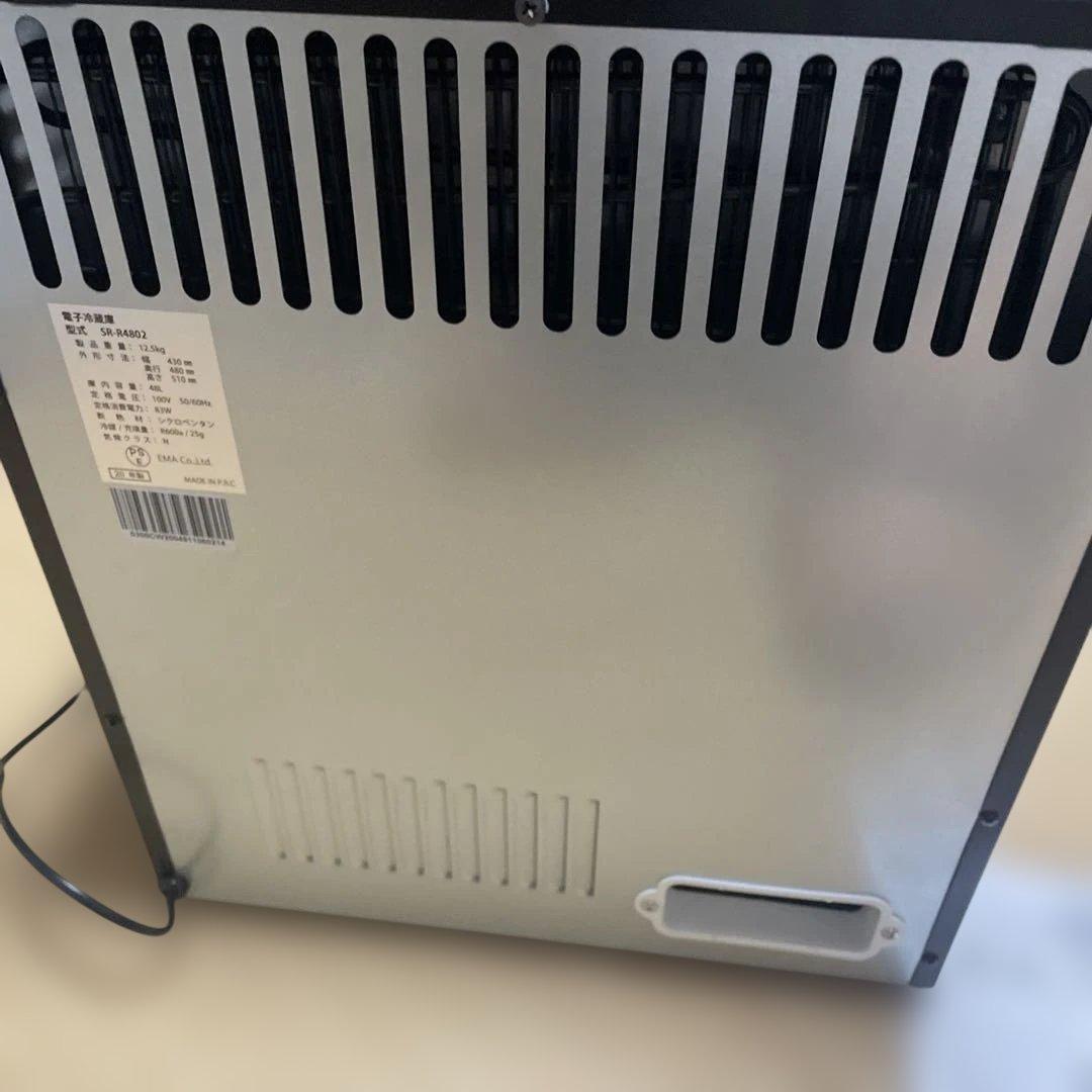 サンルック 48L 1ドア冷蔵庫 2020年製 ペルチェ式 SR-R4802