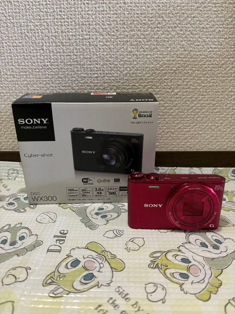 SONY Cyber−Shot DSC-WX300 ジャンク デジカメ カメラ