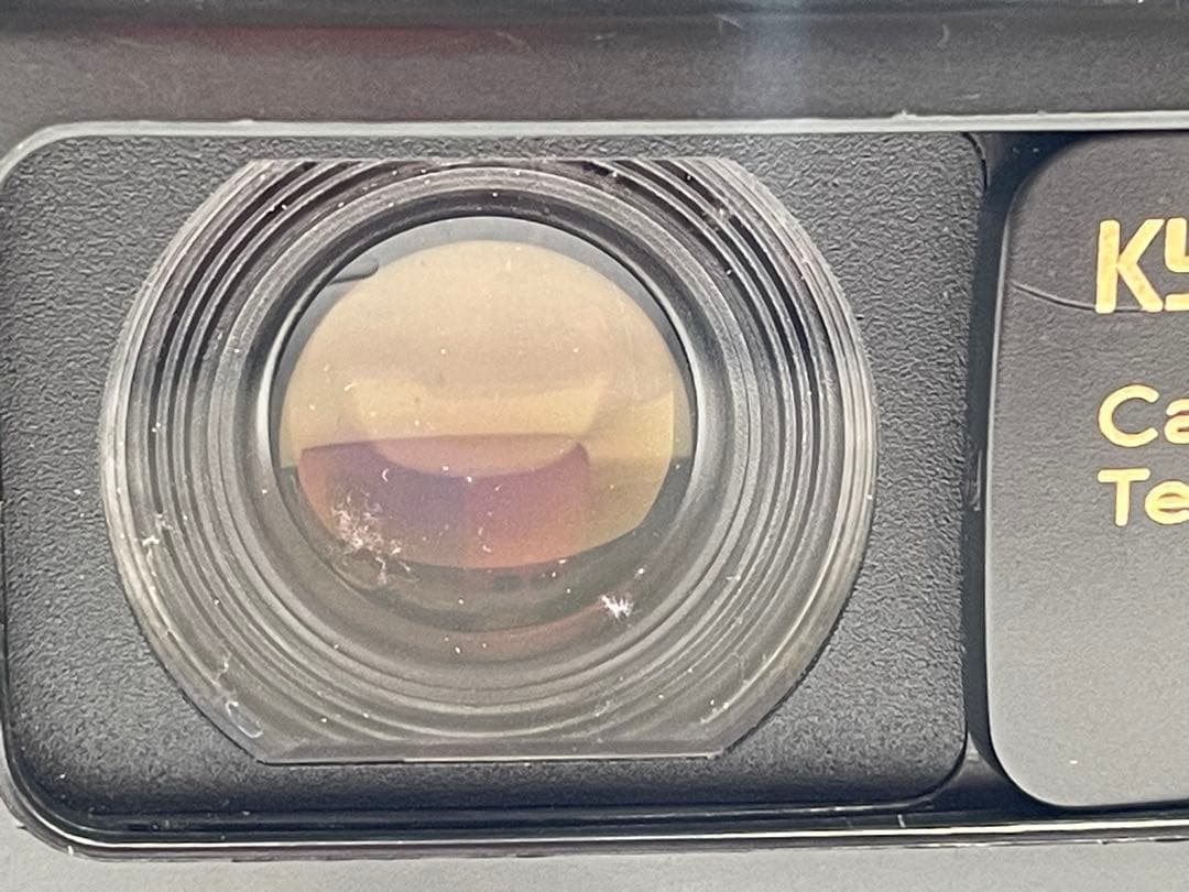 訳アリ 完動品】KYOCERA T scope コンパクトフィルムカメラ