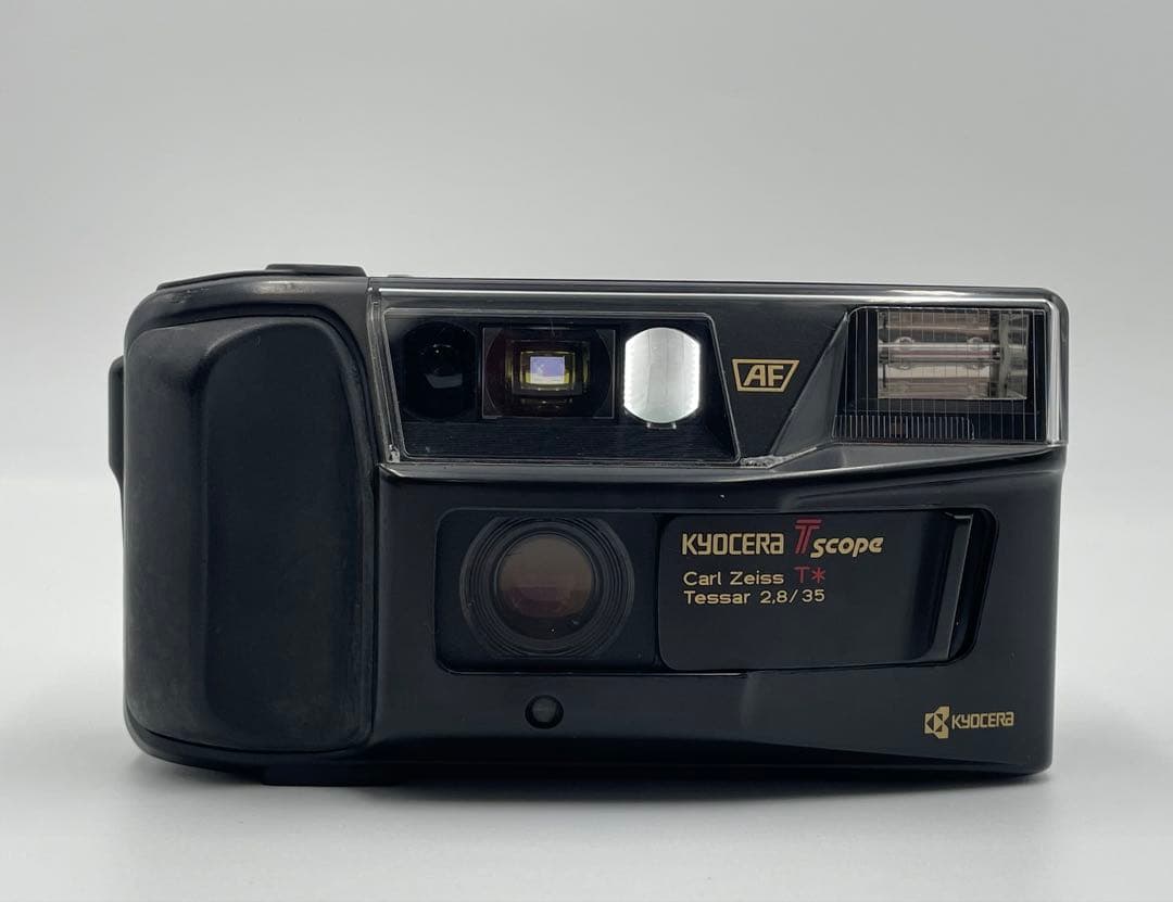 訳アリ 完動品】KYOCERA T scope コンパクトフィルムカメラ
