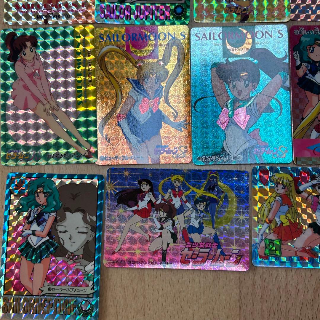 レア セーラームーン キラキラカード セット - メルカリ