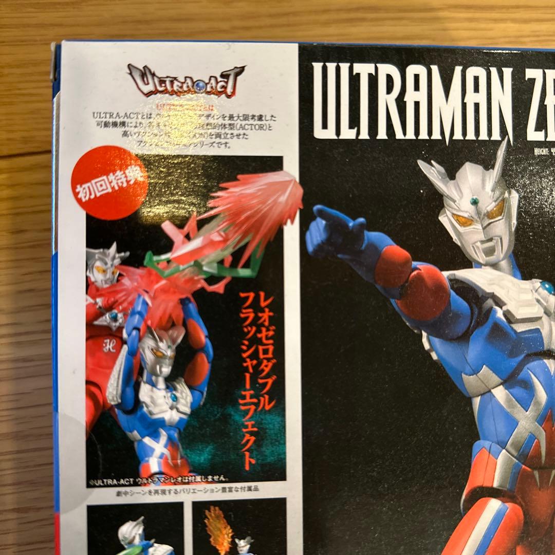 貴重 ウルトラアクト ウルトラマンゼロ 未開封 初回特典