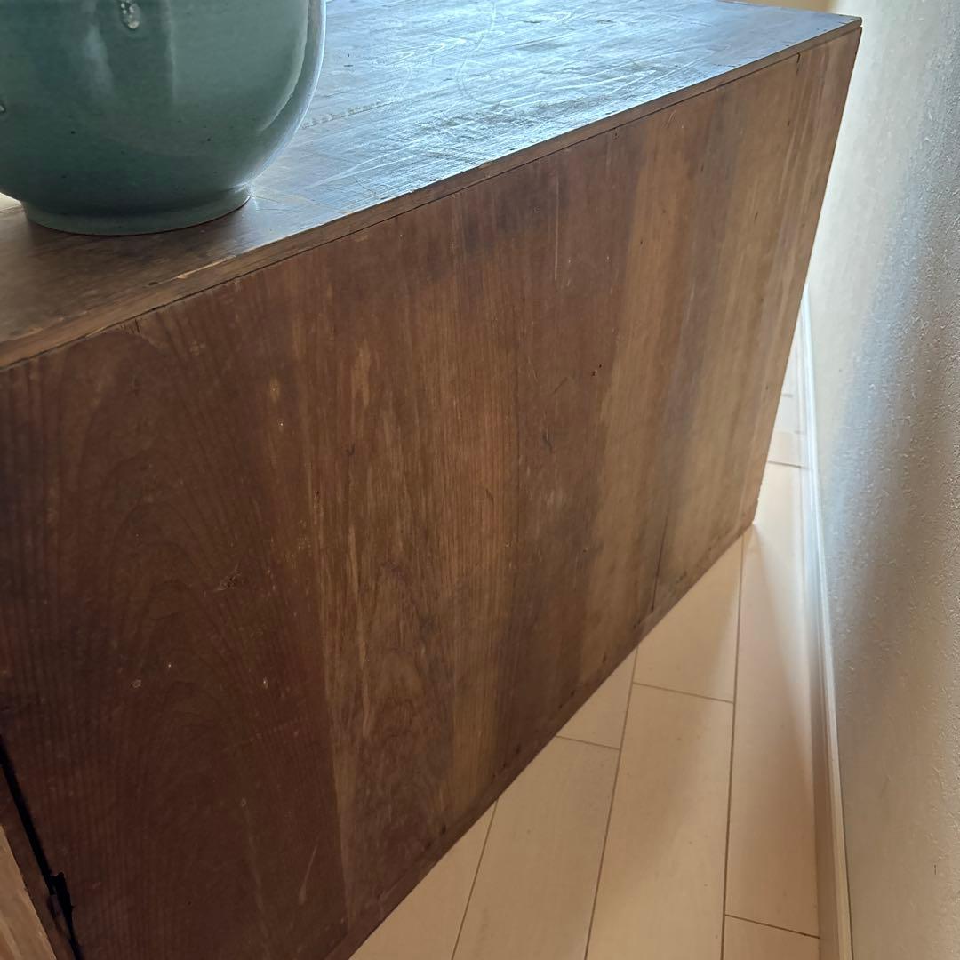 貴重品】古き良き昭和 木製3段タンス 昭和 レトロ アンティーク