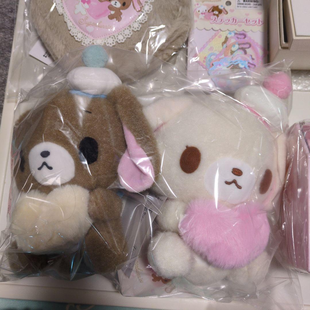 シュガーバニーズ　ネックレス　マット　ぬいぐるみ等