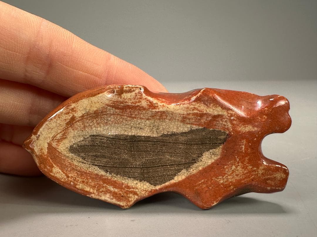 香合　干支　猪　香道具