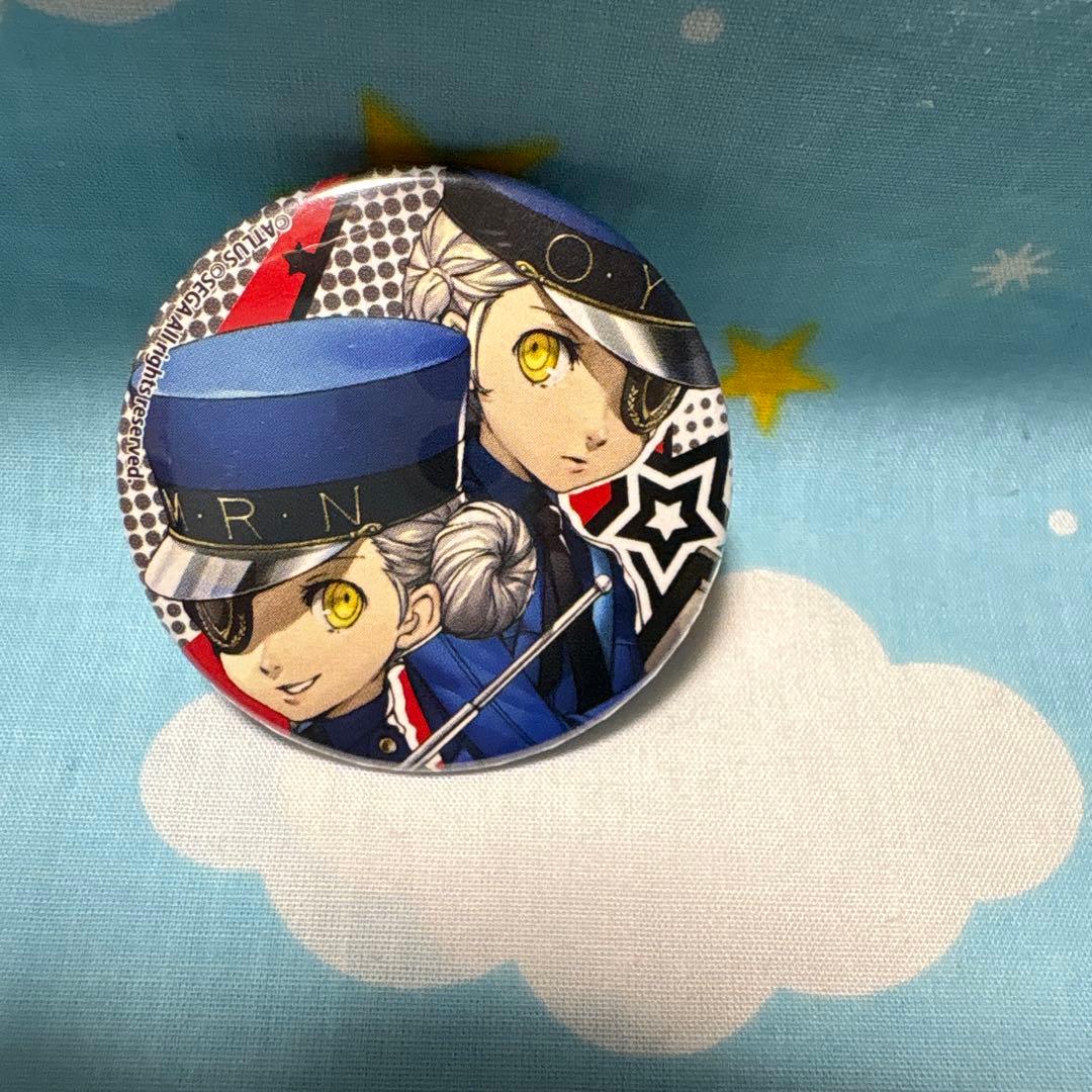 ペルソナ5 P5 缶バッジ ジュスティーヌ カロリーヌ ジュスカロ - メルカリ
