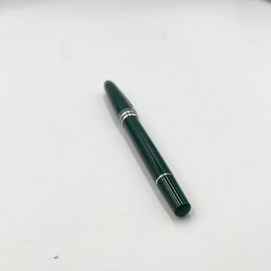 【美品/極希少】モンブラン　ダークグリーン　マーブル　ボールペン　プラチナ