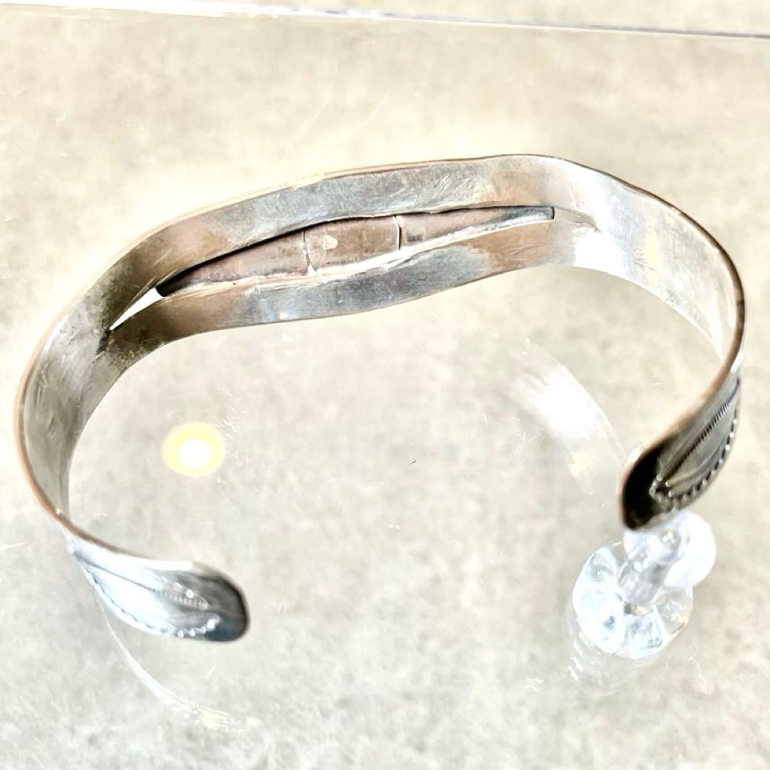 インディアンジュエリー ナバホ バングル ターコイズネックレス付き