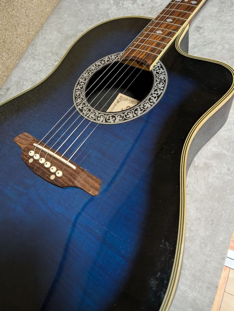 弾き語りなら！ARIA エレアコ AMB35BLS 音出良好 アコギもOK