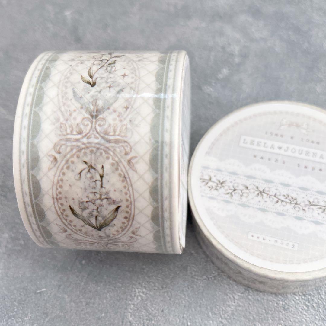 LEELA JOURNALS 海外マスキングテープ マステ 【1661】