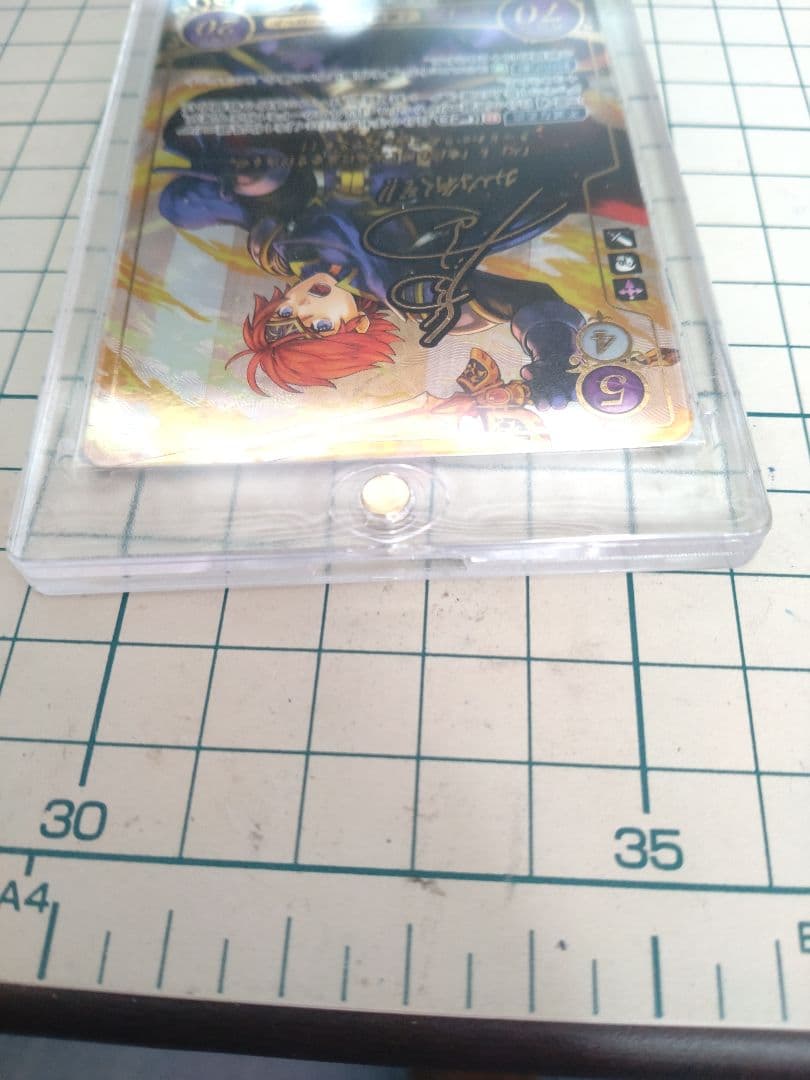 ファイアーエムブレムサイファ 5弾　ロイ　SR＋　サイン
